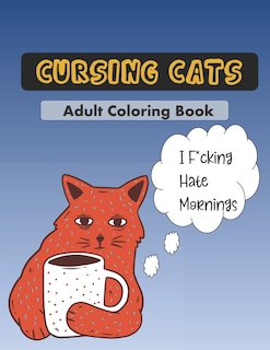 Front cover_Cursing Cats Coloring Book