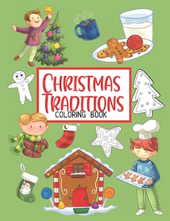 Couverture_Christmas Traditions Coloring Book