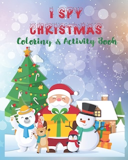 Couverture_I Spy Christmas Coloring & Activity Book