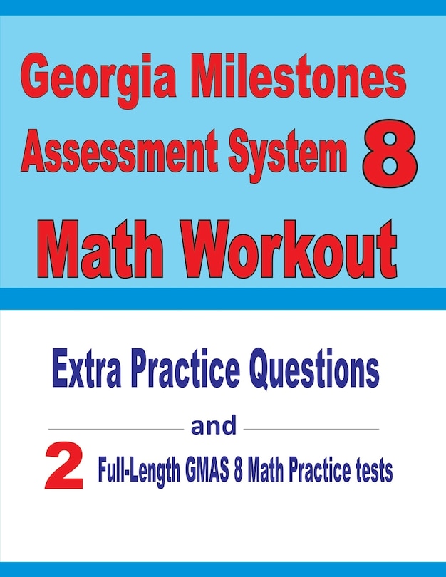 Couverture_Georgia Milestones Assessment System 8 Math Workout
