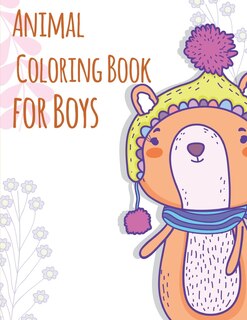 Couverture_Animal Coloring Book For Boys