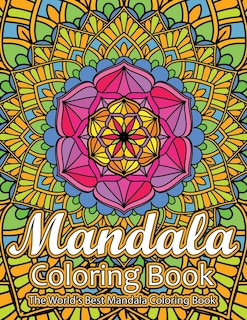 Couverture_Mandala Coloring Book The World's Best Mandala Coloring Book