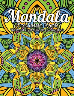Front cover_Mandala Coloring Book The World's Best Mandala Coloring Book