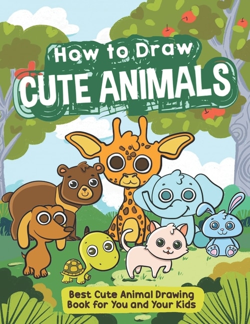 Front cover_How to Draw Cute Animals