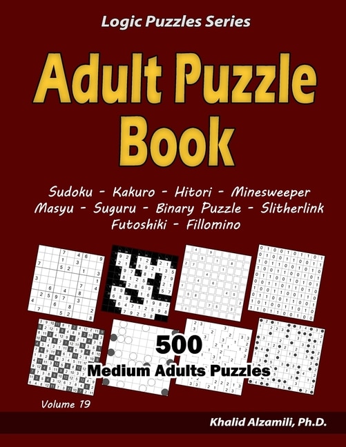 Front cover_Adult Puzzle Book