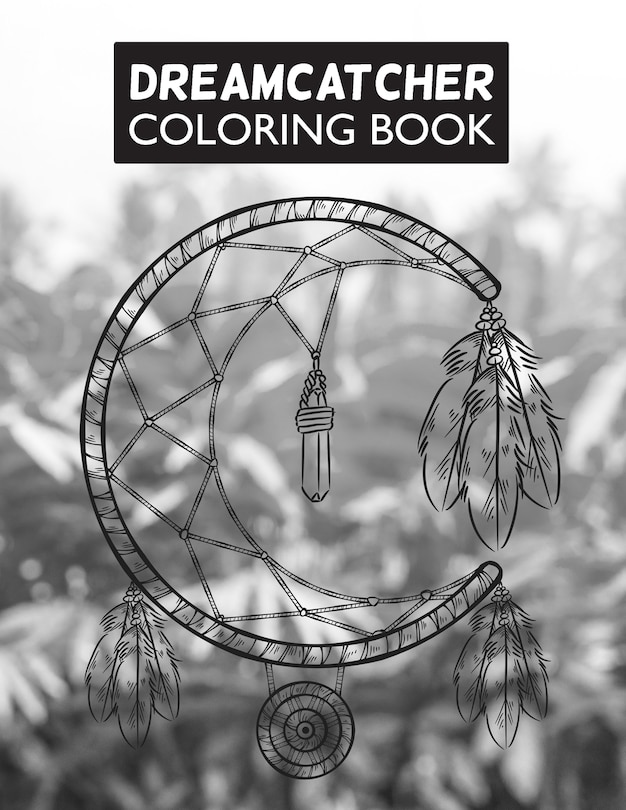 Front cover_Dreamcatcher Coloring Book