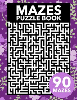 Front cover_Mazes Puzzle Book
