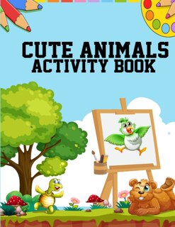 Couverture_Cute Animals Activity Book