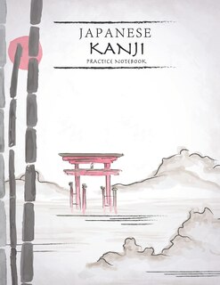 Front cover_Japanese Kanji Practice Notebook