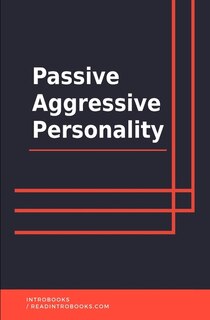 Couverture_Passive Aggressive Personality