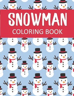 Front cover_Snowman Coloring Book