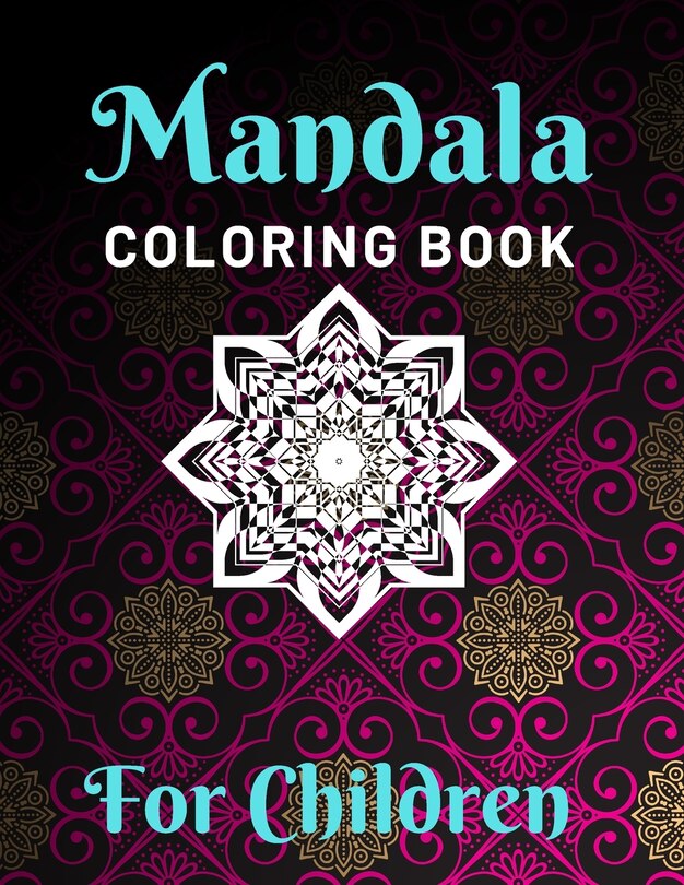 Front cover_Mandala Coloring Books for Children