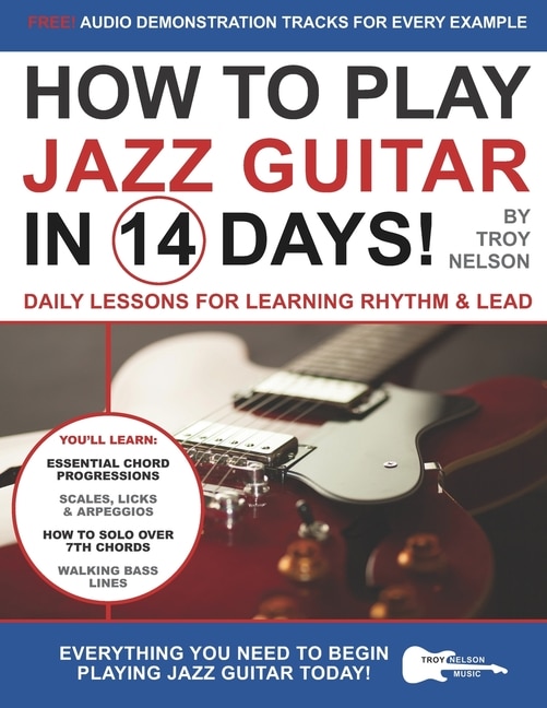 Front cover_How to Play Jazz Guitar in 14 Days