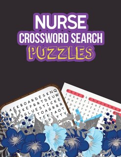 Front cover_Nurse Crossword Search Puzzles