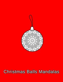 Couverture_Christmas Balls mandalas
