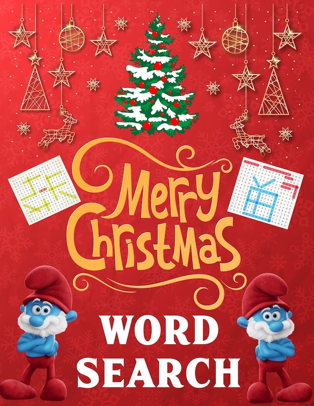 Front cover_Merry christmas word search.