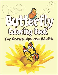 Front cover_Butterfly Coloring Book for Grown-Ups and Adults