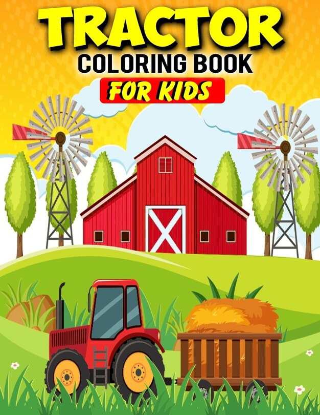 Couverture_Tractor Coloring Book For Kids