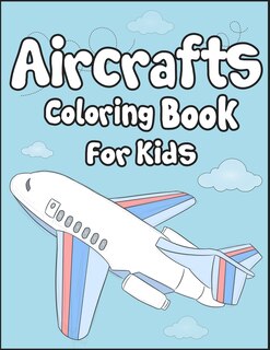 Front cover_Aircrafts Coloring Book for Kids