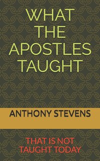 Couverture_What the Apostles Taught