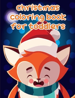 Front cover_Christmas Coloring Book For Toddlers