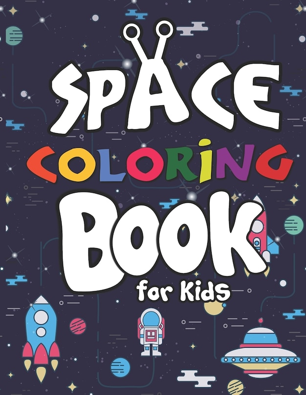 Couverture_Space Coloring Book for Kids