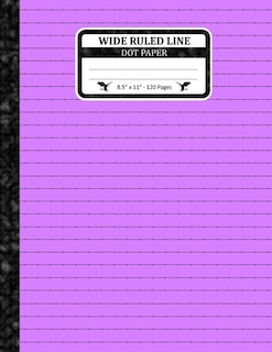 Front cover_Wide Ruled Line Dot Paper