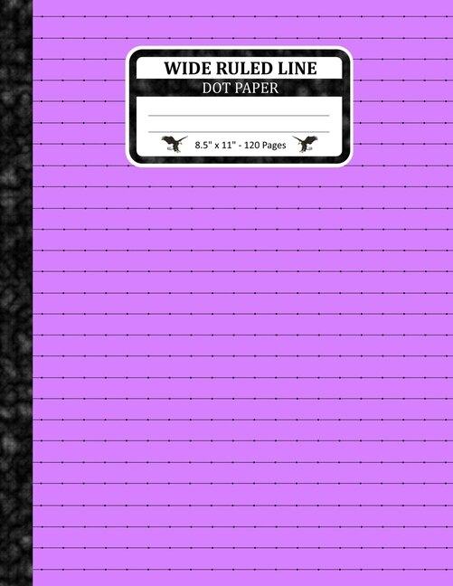 Front cover_Wide Ruled Line Dot Paper