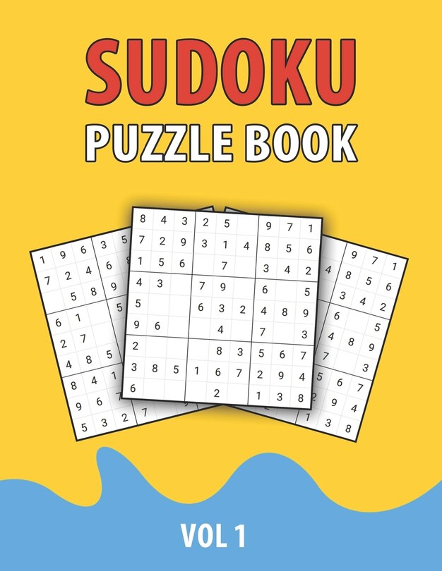Front cover_Sudoku Puzzle Book Vol 1