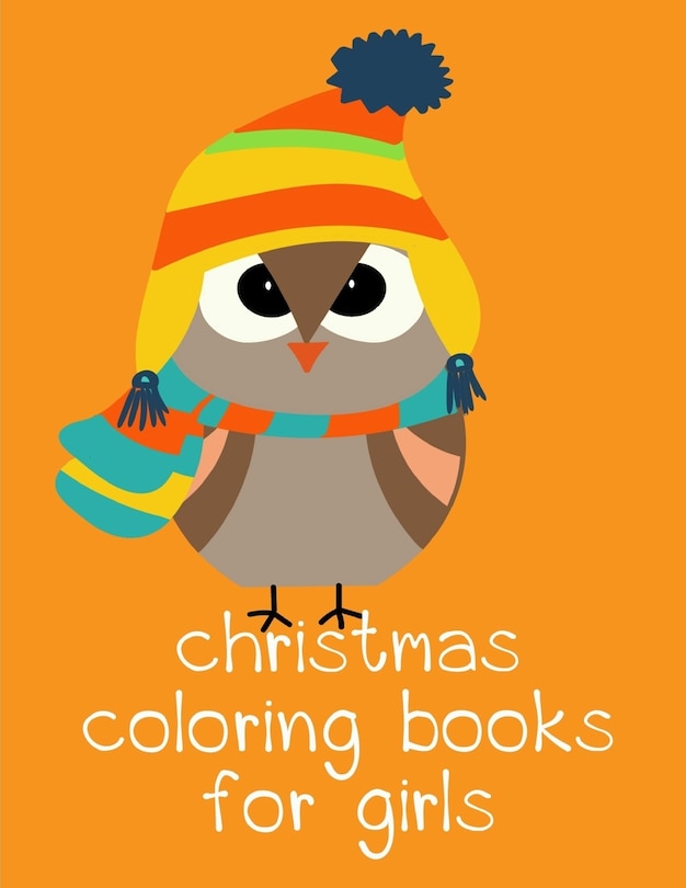 Front cover_Christmas Coloring Books For Girls