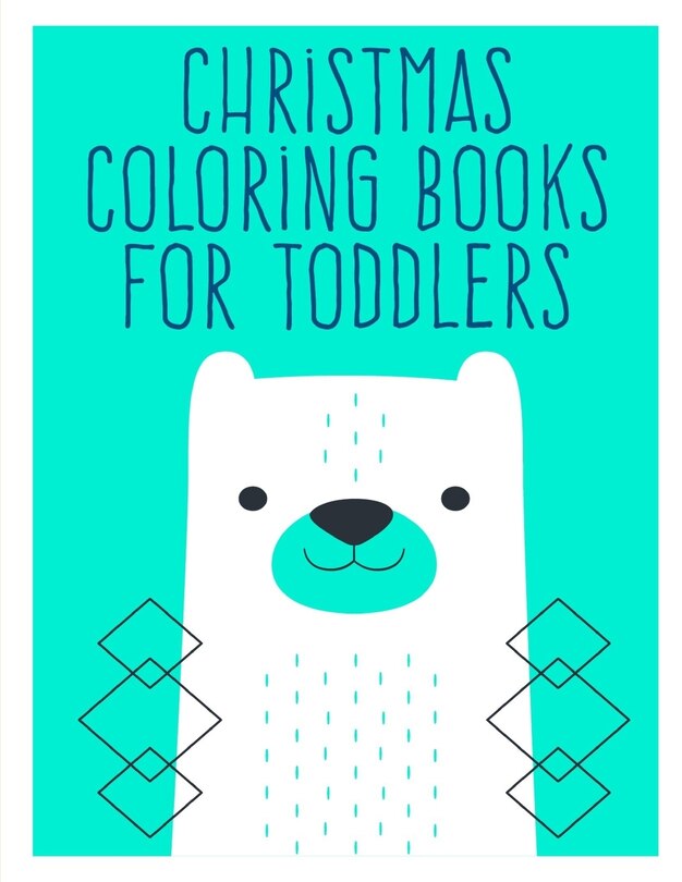 Front cover_Christmas Coloring Books For Toddlers