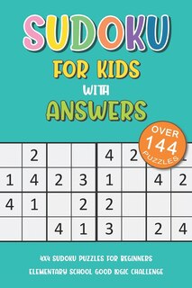 Front cover_Sudoku For Kids With Answers