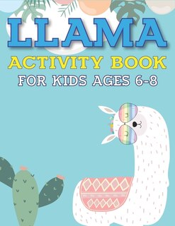 Couverture_Llama Activity Book for Kids Ages 6-8