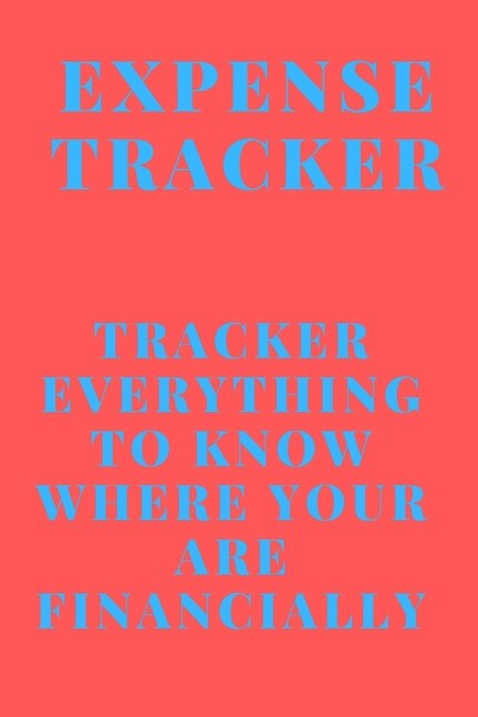 Front cover_Expense Tracker