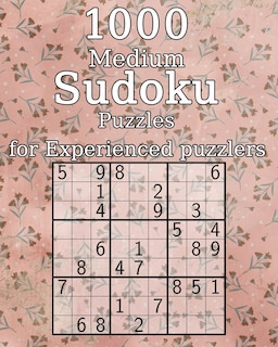 Front cover_1000 Medium Sudoku Puzzles for Experienced puzzlers