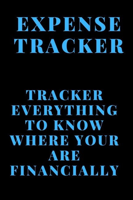 Front cover_Expense Tracker