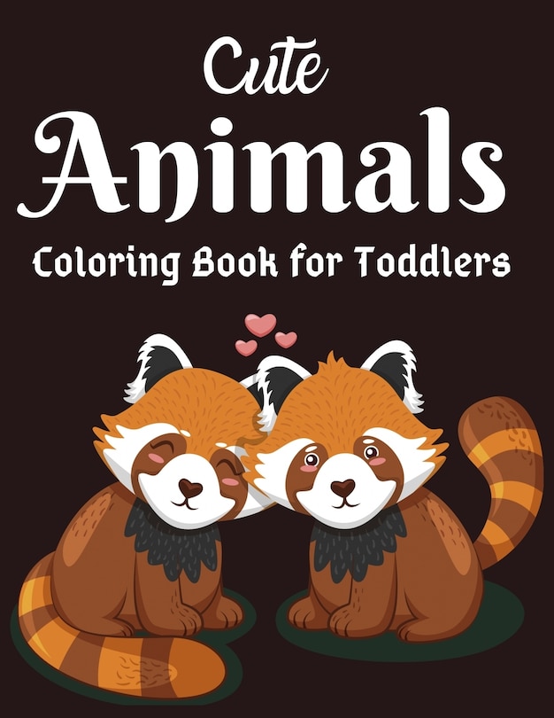 Couverture_Cute Animals Coloring Book for Toddlers