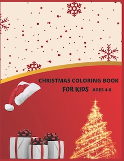 Couverture_Christmas Coloring Book For Kids Ages 4-8