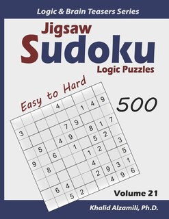 Front cover_Jigsaw Sudoku Logic Puzzles