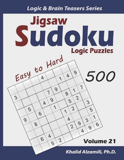 Front cover_Jigsaw Sudoku Logic Puzzles