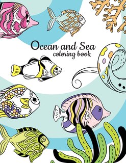 Front cover_Ocean and Sea Coloring Book