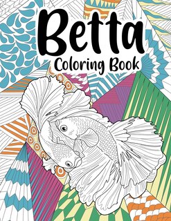 Couverture_Betta Coloring Book (Fish Coloring Book)