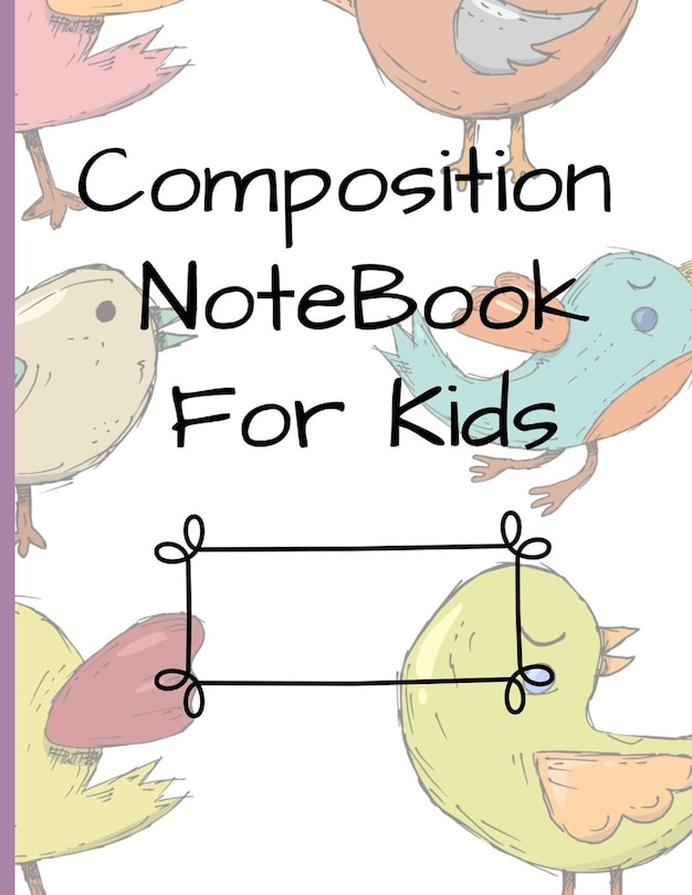Front cover_Composition NoteBook for Kids
