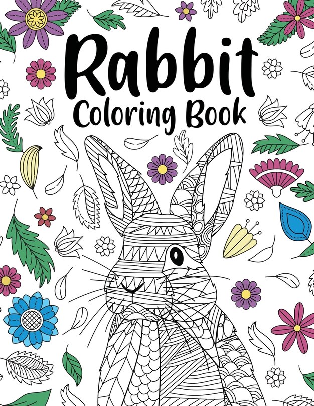 Front cover_Rabbit Coloring Book