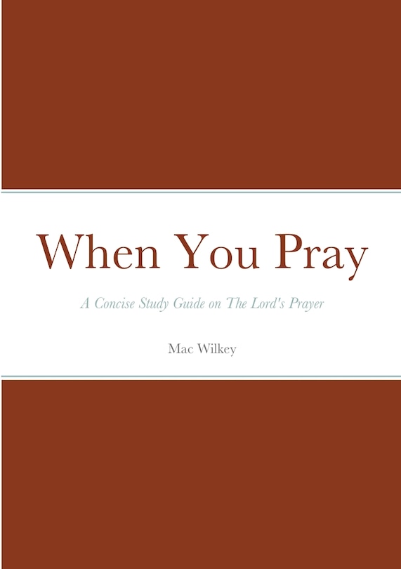 Front cover_When You Pray