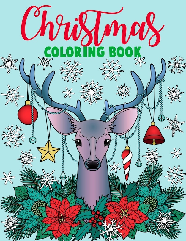 Front cover_Christmas coloring book.