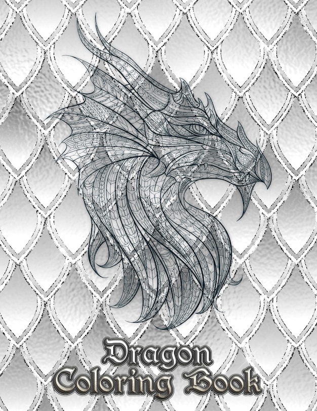 Front cover_Dragon Coloring Book