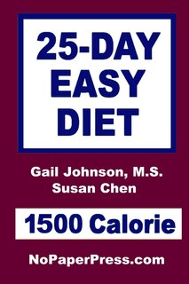Couverture_25-Day Easy Diet - 1500 Calorie