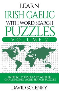 Front cover_Learn Irish Gaelic with Word Search Puzzles Volume 2