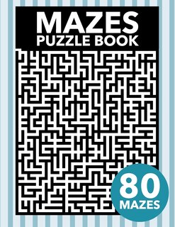 Front cover_Mazes Puzzle Book